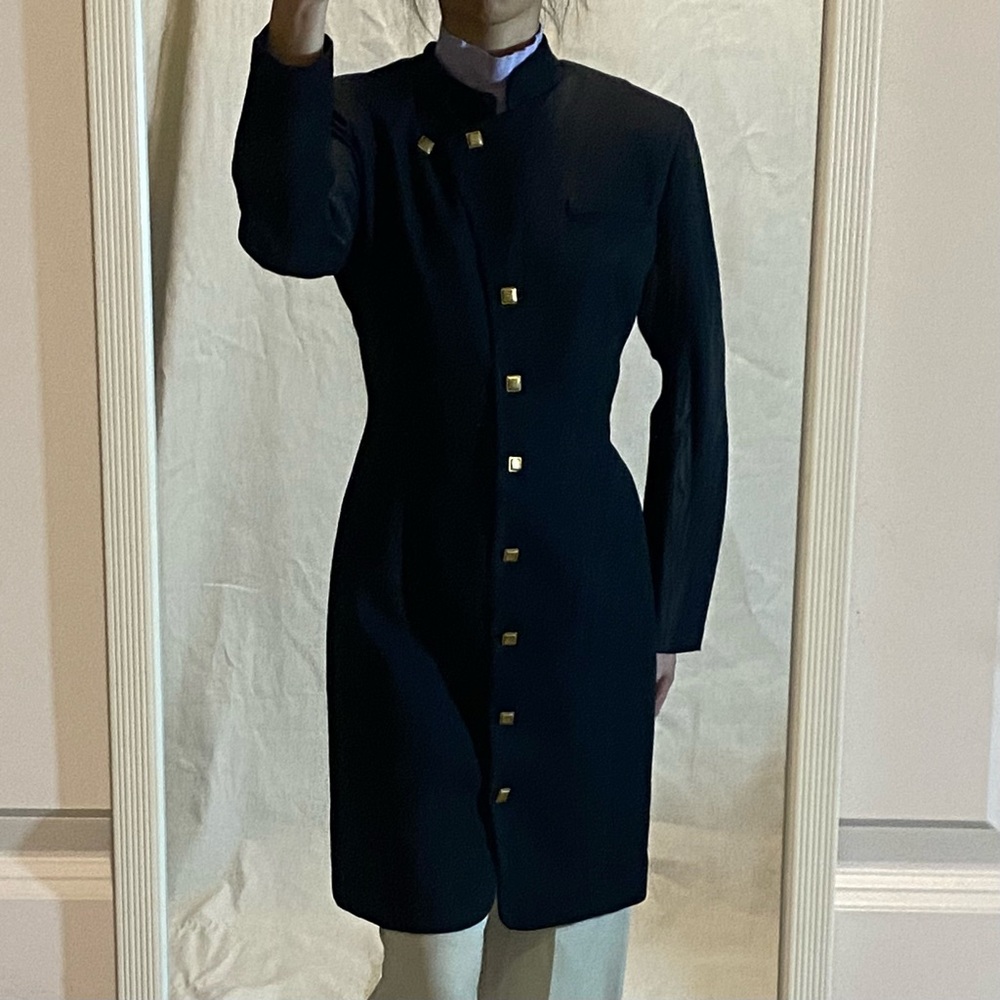 Vintage 90s bottom-front coat/dress from Jessica Howard!